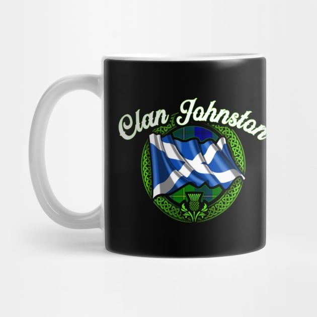 Scottish Flag Clan Johnston by Celtic Folk